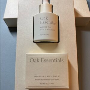 Oak Essentials-Ritual Oil and Moisture Balm Set